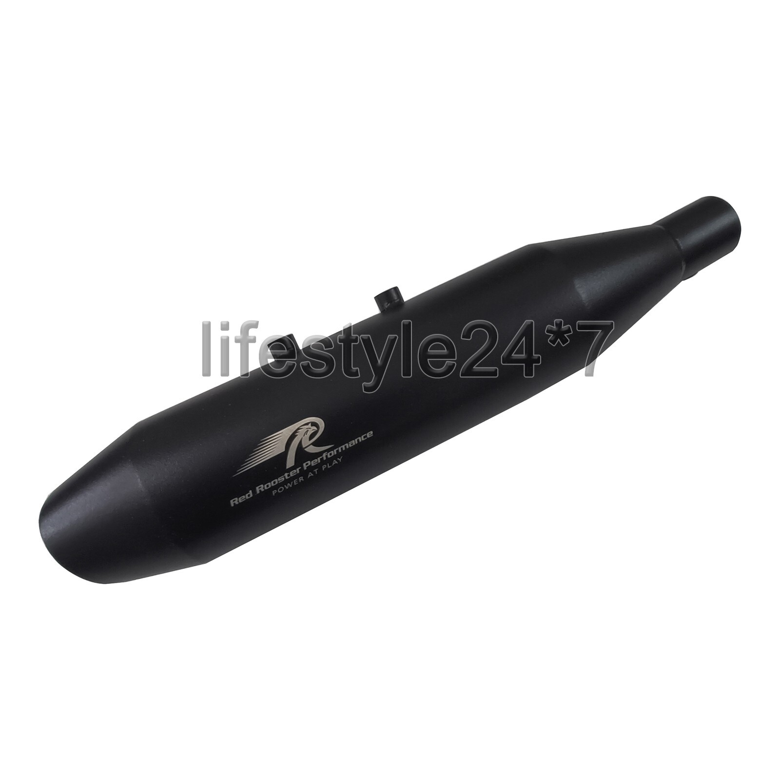 Royal Enfield "Red Rooster Silencer Black" Meteor, Hunter & Classic