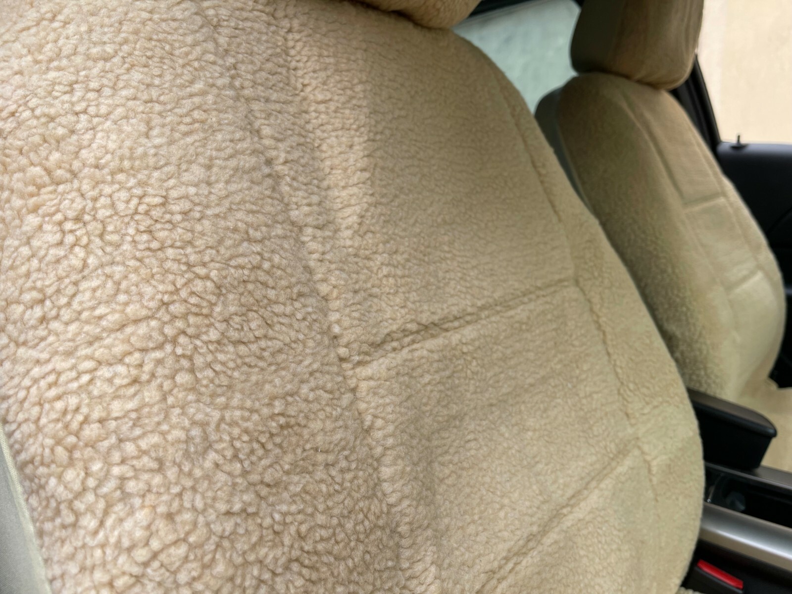 For KIA K5 Optima Car Truck SUV Front Seat Covers Warm Beige Faux