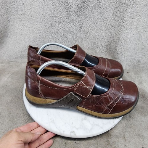 Romika Shoes Womens Size EU 42 US 9.5 Milla Brown Leather Mary Jane *GUC* - Picture 4 of 10