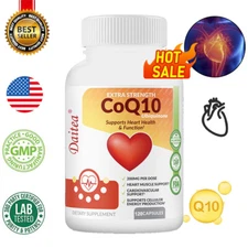 Coenzyme Q10 Capsules Support Heart Health and Function