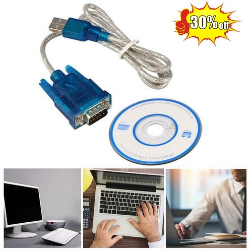 USB 2.0 Stecker an Serielle RS232 DB9 Com Port Adapter 2024 Konverter Kabel I8A8