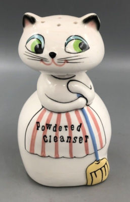 Vintage 1959 Holt Howard Cozy Kitchen Kitty Cat Powdered Cleanser