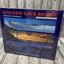 New Sealed GOLDEN GATE BRIDGE 1000 Piece Jigsaw Puzzle California National Parks