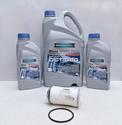 SEAT ALHAMBRA DSG 6 SPEED AUTOMATIC RAVENOL DST 6L GENUINE FILTER O-RING DQ250