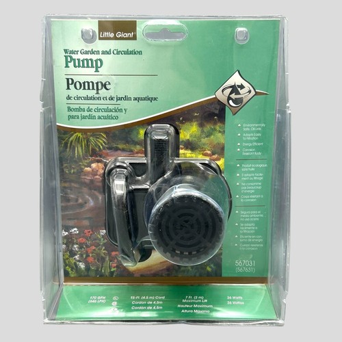 NEW Little Giant 170 GPH Water Garden & Circulation Pump 7 ft Lift 36 Watts NEW - Picture 16 of 16