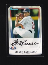 2011 Bowman Draft Prospects Steven Farinaro #BDPP98 USA Baseball