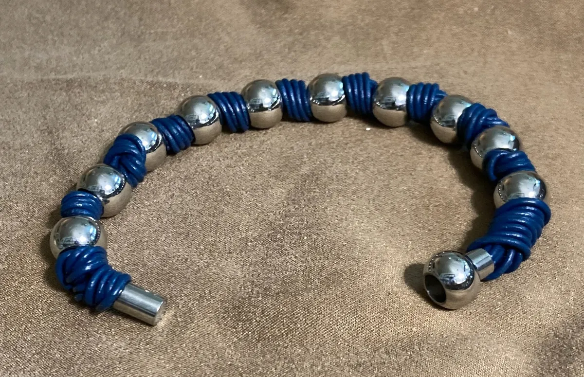 Navy Blue Bracelet Set | Navy Gold Avery Bracelet | Coordinette