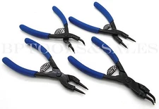 4 Pc Heavy Duty 6" Circlip Plier Snap Ring Plier External Internal Kit