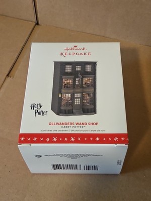 Harry Potter Christmas Ornament Ollivanders Wand Shop Keepsake Hallmark 2016
