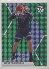 2019-20 Panini Mosaic Green Prizm Jonas Valanciunas #86 yh2