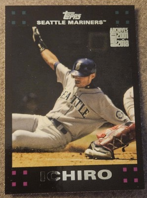 2019 Topps Archives Ichiro Retrospective #I-7 - Seattle Mariners