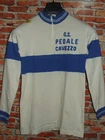 Eroica Shirt Vintage 70'S Cavezzo 70% Wool Embroidered Cycling Jersey