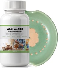 120ml Air Dry Clay Varnish - Sealant for Airdry - White