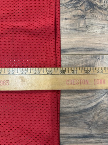 Vintage Y2K 2000s Clarinda Iowa High School Baseball Red Mesh Jersey Medium #19 - Bild 7 von 9