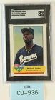 1994 FLEER PRO CARDS #633 MICHAEL JORDAN BARONS SGC 8 NEAR MINT CD-936