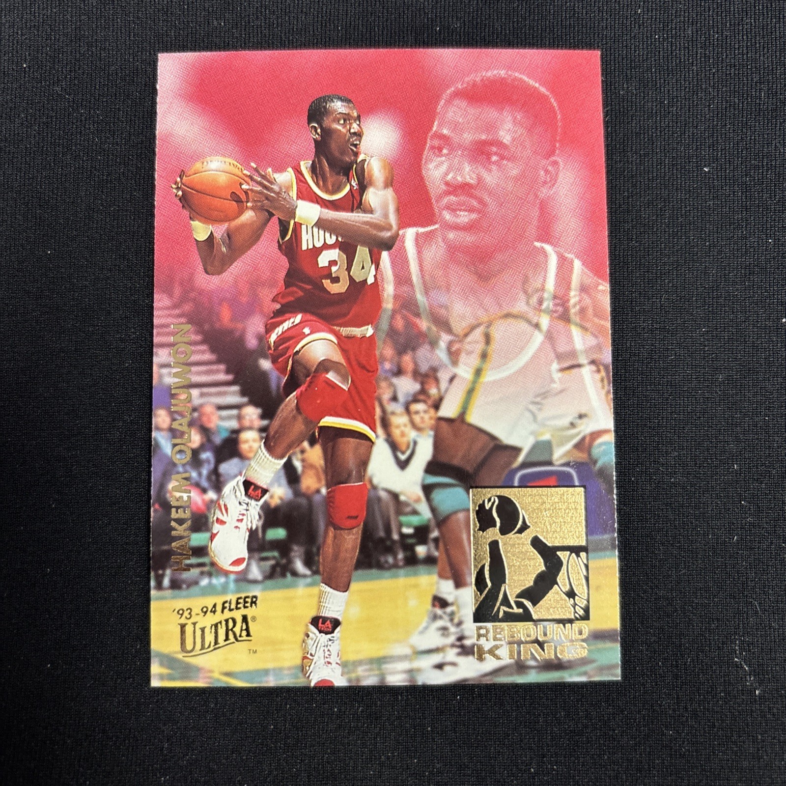1993-94 Fleer Ultra - Rebound Kings Hakeem Olajuwon #8