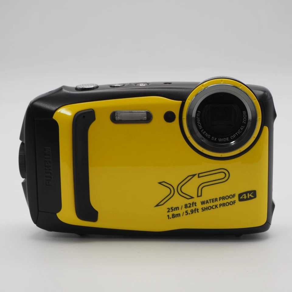 [N Mint] Fujifilm FinePix XP140 Yellow Compact Digital Camera Waterproof 4K - Image 3 of 4