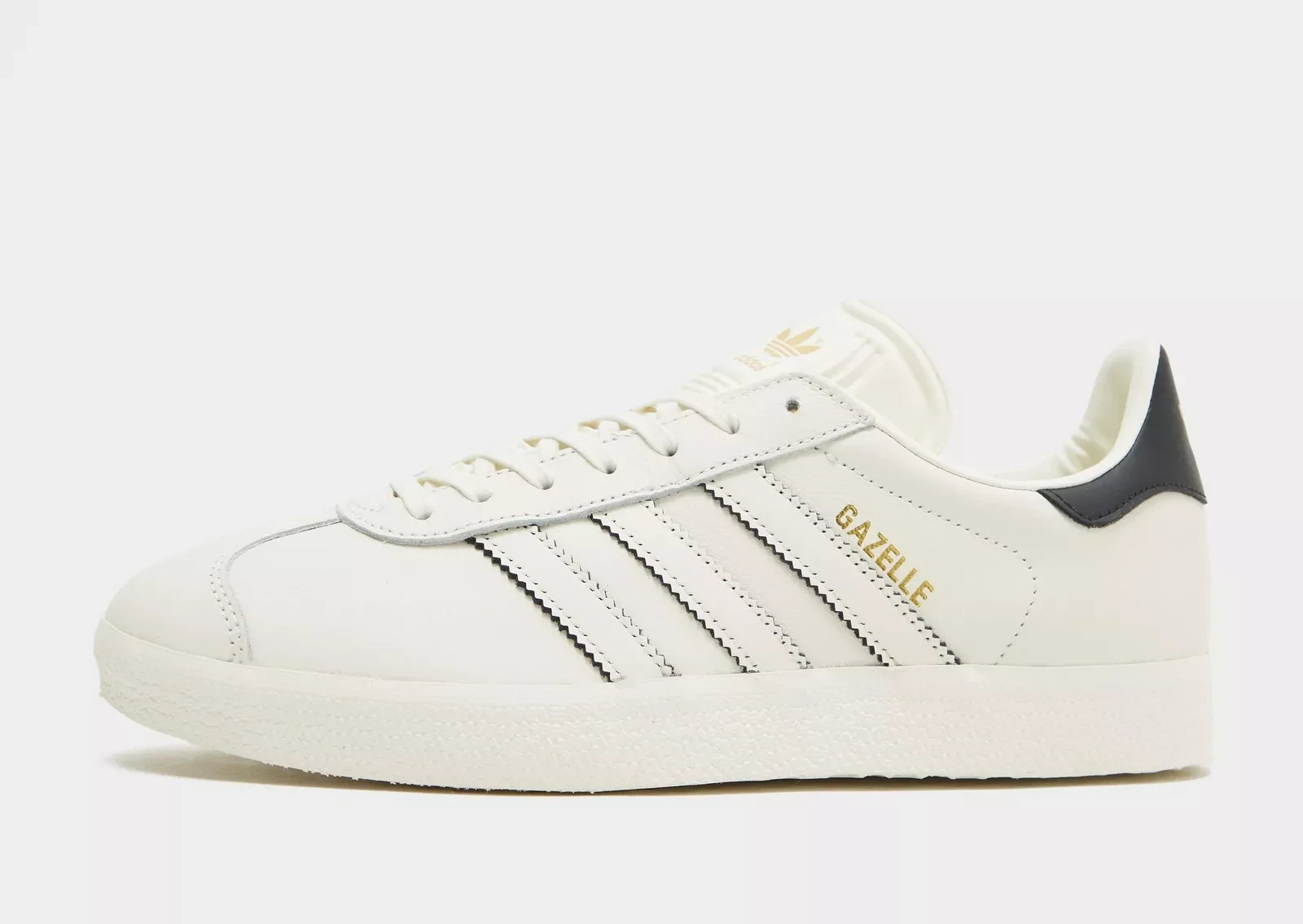 Adidas Originals Gazelle Off White/Black Trainers-ALL SIZES-New-RRP £95-IE3602 Adidas Originals Gazelle Off White/Black Trainers-ALL SIZES-New-RRP £95-IE3602
