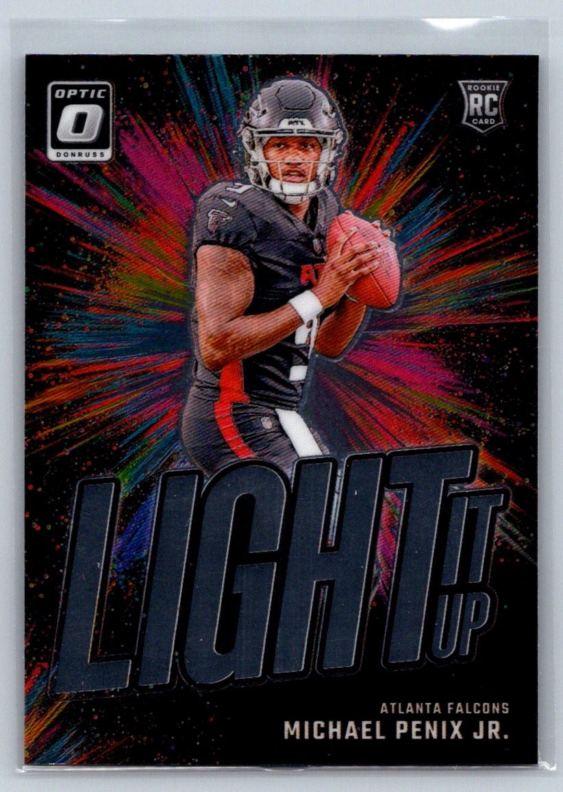 2024 Donruss Optic #3 Michael Penix Jr. Light It Up