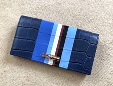 Genuine product Longchamp Longchamp Rozo Long Wallet Navy