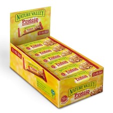 Nature Valley Protein Bars 12x40g Salted Caramel Nut Gluten Free Snack Cereal