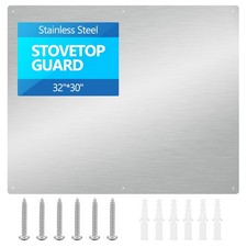 32" x 30" Thicken Heavy Range Hoods Stainless Steel Backsplash,Panel Splatter...