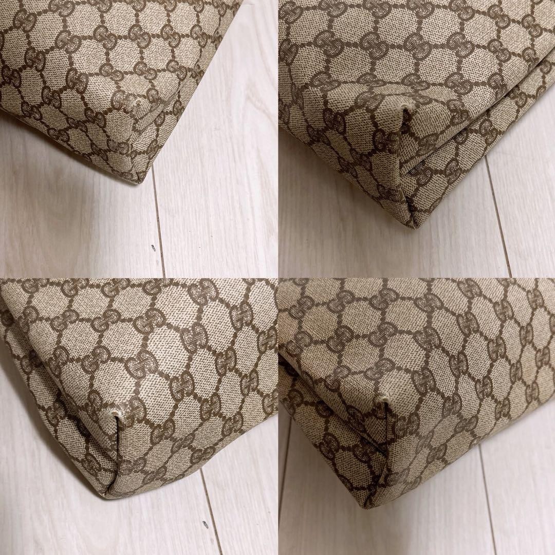 GUCCI Tote Bag PVC Women’s Large A4 Storage Authentic Excellent Condition thumbnail 9