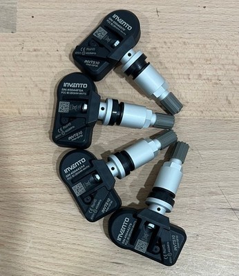 4x RDKS Reifendrucksensoren für FORD Kuga DM2 01/2014 - 12/2019 TPMS silber