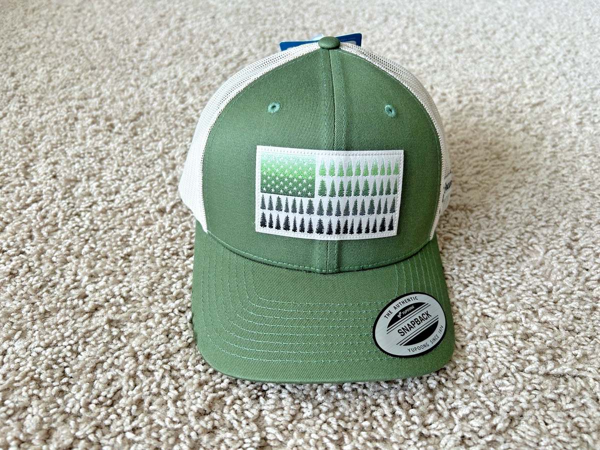 Columbia Tree Flag Mesh Snapback Cap Green | eBay