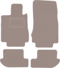 Fußmatten Automatten Velours Beige für Mercedes CL W215 1999-2006 4-tlg Fußmatten Automatten Velours Beige für Mercedes CL W215 1999-2006 4-tlg