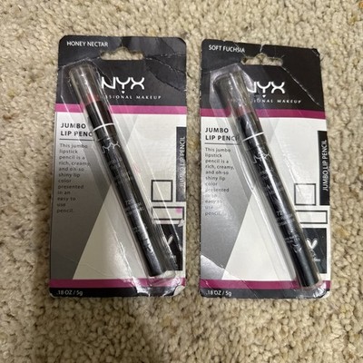 NYX Professional Makeup Jumbo Lip Pencil - Honey Nectar & Soft Fuchsia