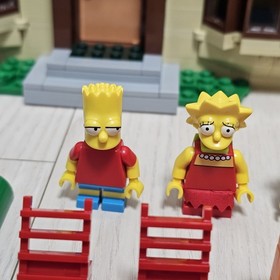 LEGO 71006 The Simpsons House 100% Complete Set Minifigures Manuals No Box