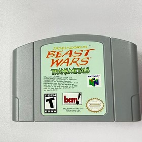 Transformers: Beast Wars - Transmetals - Nintendo 64 (N64) Timeless classic