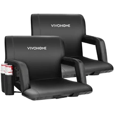 Segawe Stadium Reclining Chair Seats - Blue, Pack of 2