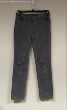 Talbots Women's Gray Corduroy Pants Flawless Five-Pocket Straight Leg Size 2