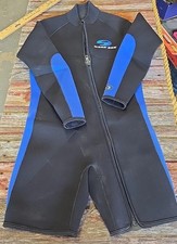 Deep See 3mm Men's Long Sleeve Shorty Swim/Dive Wetsuit-Sz L Retail: 144
