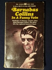 Barnabas Collins In A Funny Vein Paperback 1969 Dark Shadows Jonathon Frid