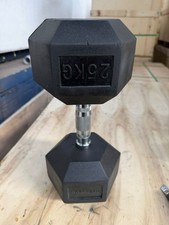 Hex Dumbbells 25kg  (1 piece) USED EX-COMPETITION
