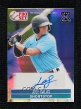 2021 Leaf Pro Set Metal 1991 Base Blue Rainbow 3/35 Jose Salas Auto 1d2e