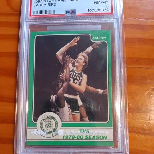 1984 Star 7 Larry Bird PSA 8 Boston Celtics 🔥🔥🔥💎💎💎