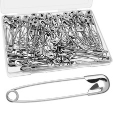 100 PCS 3 Inch Large Safety Pins Heavy Duty, Safety Pin for Clothes, Big Safety