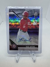 Yasel Antuna 2021 Topps Bowman Platinum #TOP-47 Auto