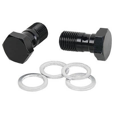 Ride Engineering Aluminum Banjo Bolt Black For HONDA CRF450R Works Edition