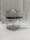 Vintage 7759 Pyrex 6 Cup Glass Percolator Coffee Pot Flame Ware