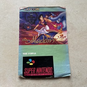 Jeu Super Nintendo - Disney&rsquo;s Aladdin - Snes Nes Complet En Bo&icirc;te - FRA