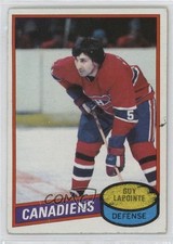 1980-81 Topps Scratched Guy Lapointe #201 HOF 0f3j