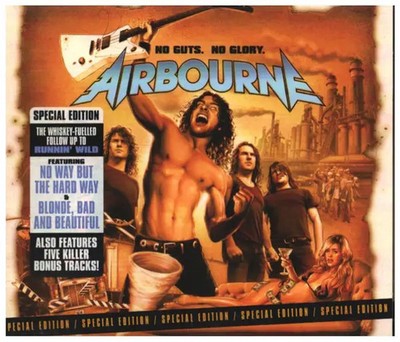 CD Airbourne No Guts No Glory -Spec- Roadrunner Records