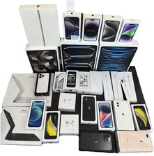 Lot of 25 Genuine Apple Boxes w/Original Wired Earbuds Lightning/USB-C Cables
