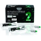 GC 000141 Fuji II Light Cure Glass Ionomer Restorative Capsules A3.5 50/Pk