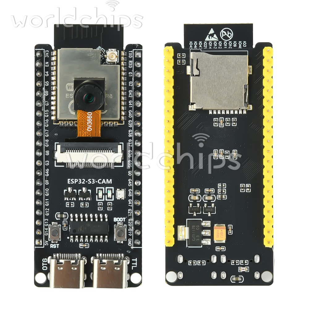 ESP32-S3-CAM OV3660 WIFI Bluetooth Development Core Board CH340